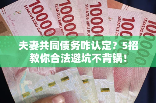 北京夫妻共同债务咋认定？5招教你合法避坑不背锅！