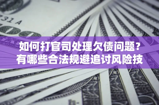 北京如何打官司处理欠债问题？有哪些合法规避追讨风险技巧？